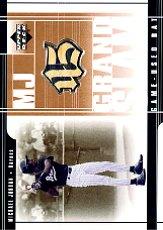 2001 Upper Deck Prospect Premieres MJ Grandslam Game Bat #MJ1 Michael Jordan