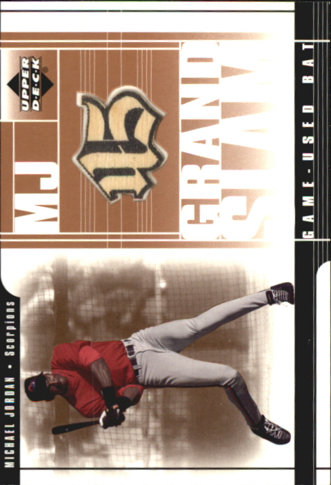 2001 Upper Deck SP Top Prospects Game Used Bat #B-MJ Michael Jordan  Baseball Card at 's Sports Collectibles Store