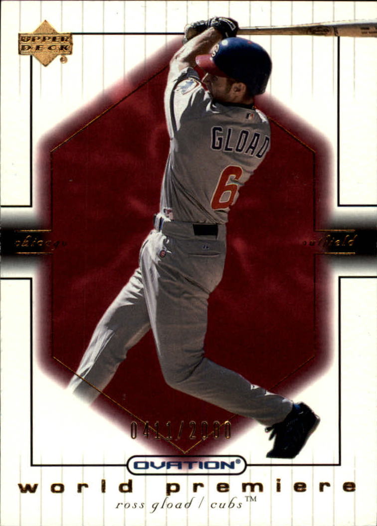 2001 Upper Deck Ovation #90 Ross Gload WP