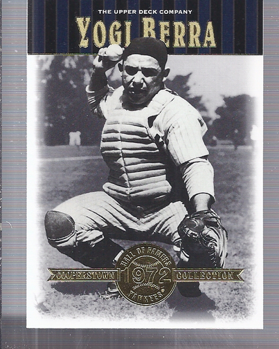 2001 Upper Deck Hall of Famers #45 Yogi Berra