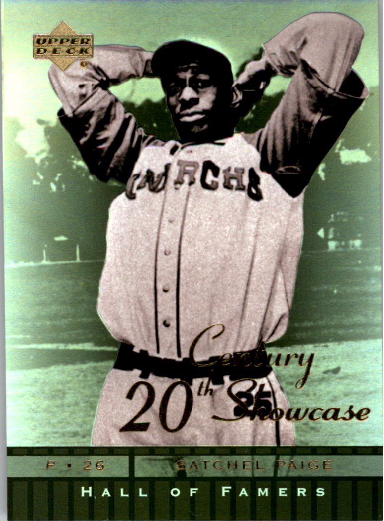 2001 Upper Deck Hall of Famers 20th Century Showcase #S6 Satchel Paige