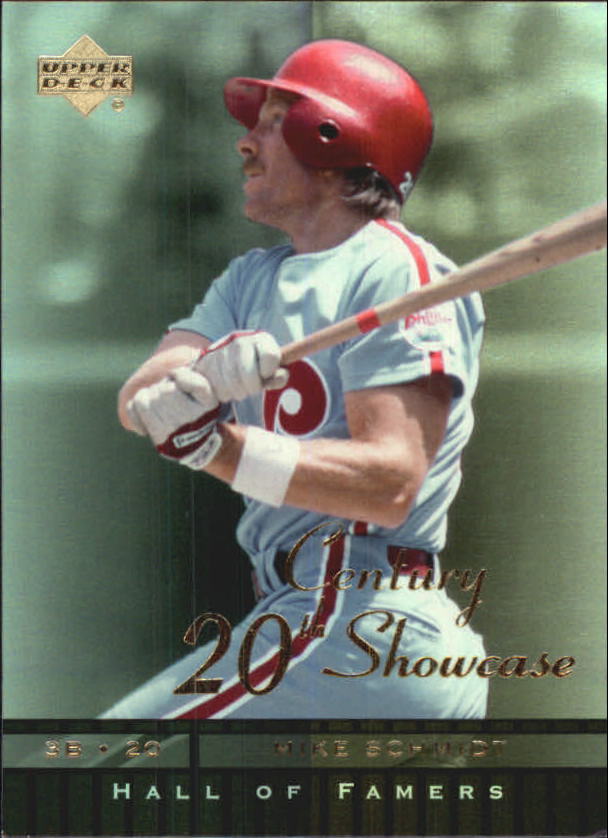 2001 Upper Deck Hall of Famers 20th Century Showcase #S10 Mike Schmidt