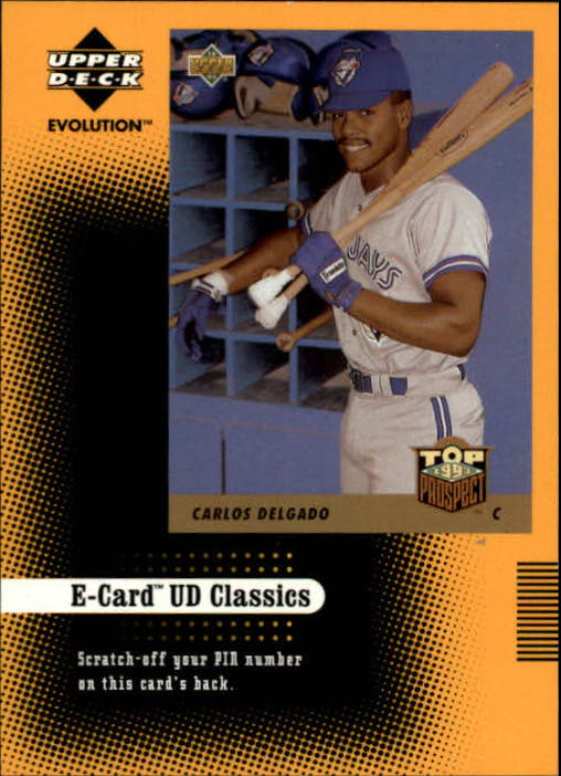 2001 Upper Deck Evolution e-Card Classics #EC5 Carlos Delgado 93