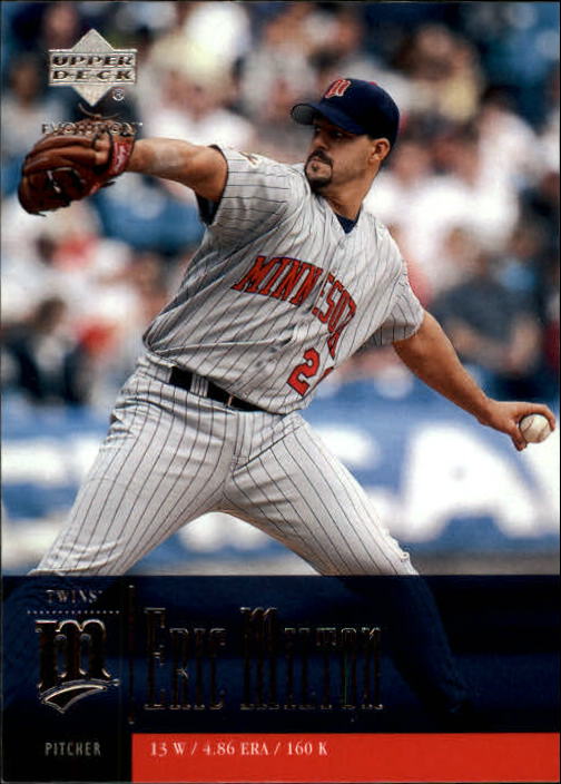2001 Upper Deck Evolution #30 Eric Milton