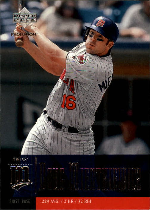 2001 Upper Deck Evolution #31 Doug Mientkiewicz