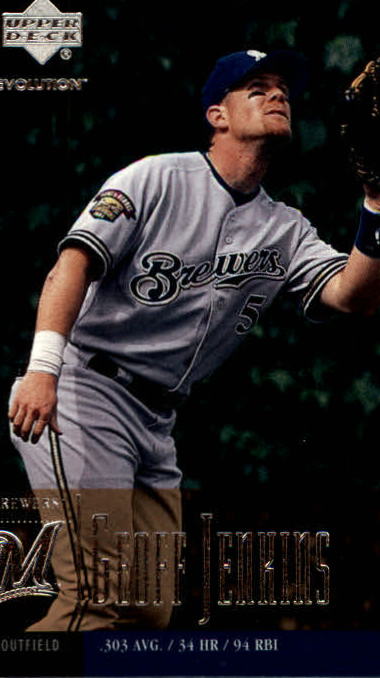 2001 Upper Deck Evolution #48 Geoff Jenkins