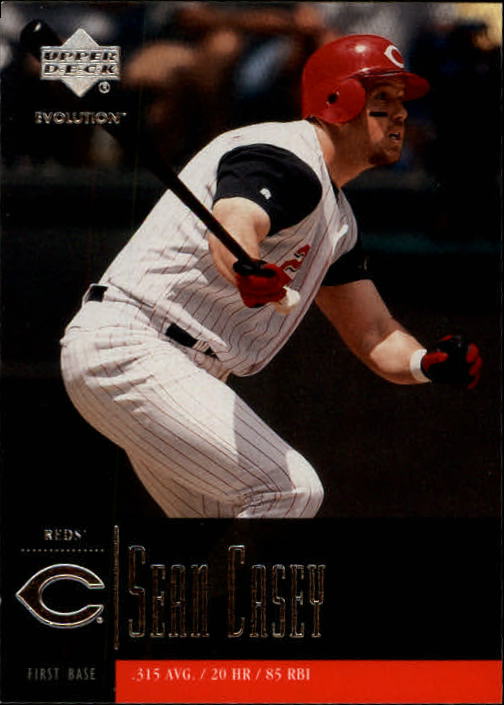 2001 Upper Deck Evolution #87 Sean Casey