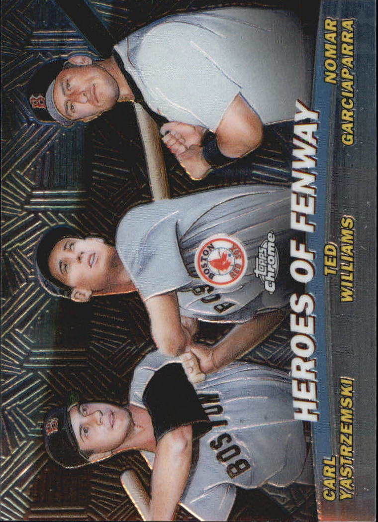 2001 Topps Chrome Combos #TC13 Heroes of Fenway