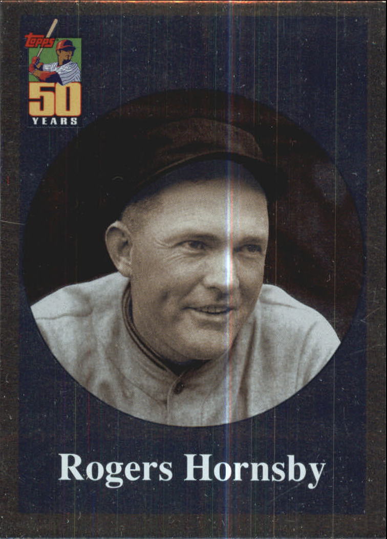 2001 Topps Before There Was Topps #BT6 Rogers Hornsby