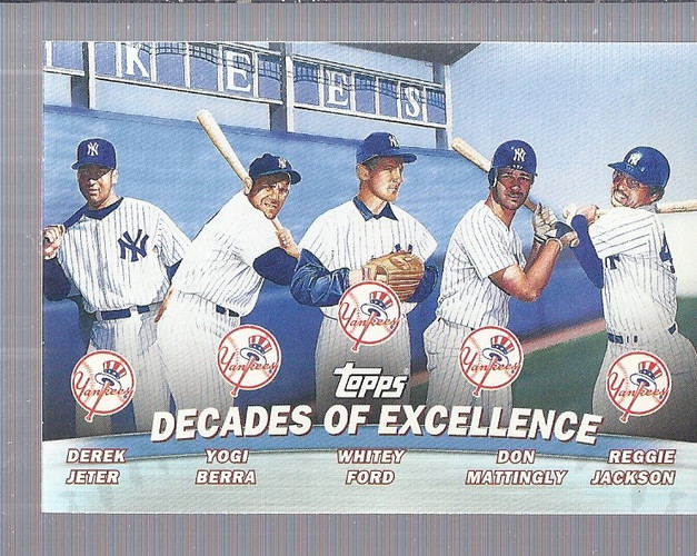 2001 Topps Combos #TC1 Decades of Excellence