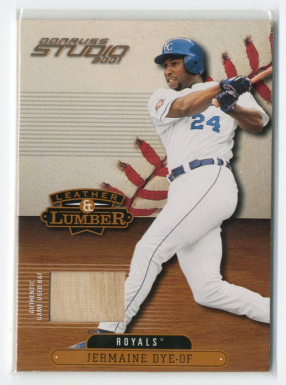 2001 Studio Leather and Lumber #LL46 Jermaine Dye