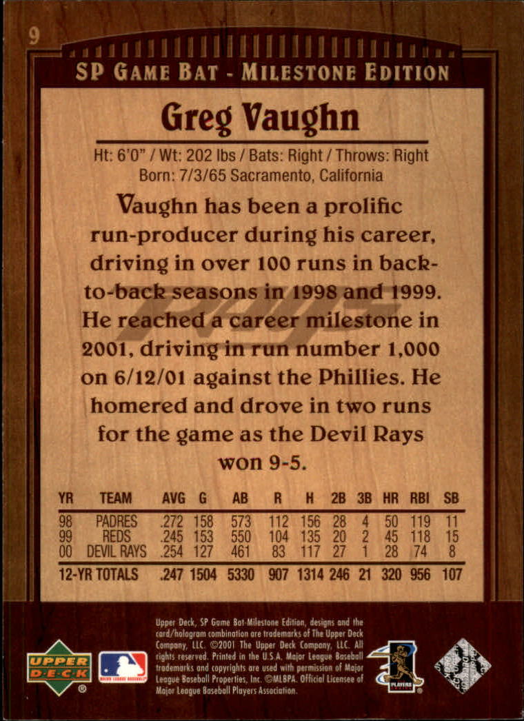 A8487- 2001 Sp Spiel Schläger Milestone BB Karte #S 1-90 -du Pick- 15 + Gratis - Bild 17 von 135