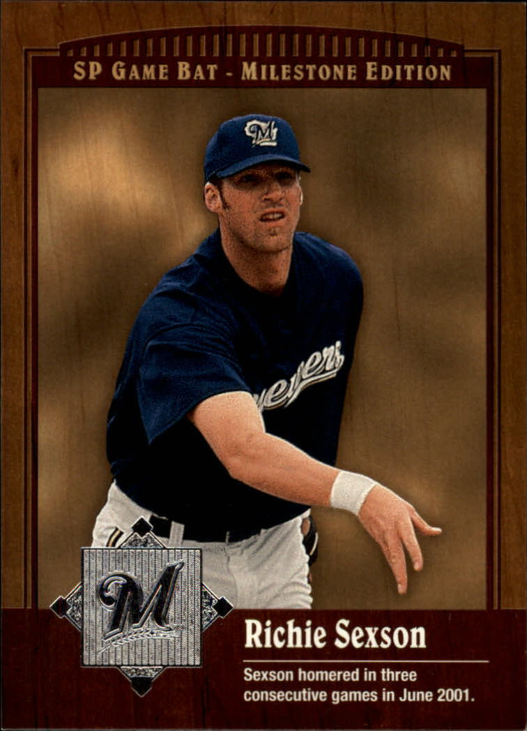 A8487- 2001 Sp Spiel Schläger Milestone BB Karte #S 1-90 -du Pick- 15 + Gratis - Bild 80 von 135