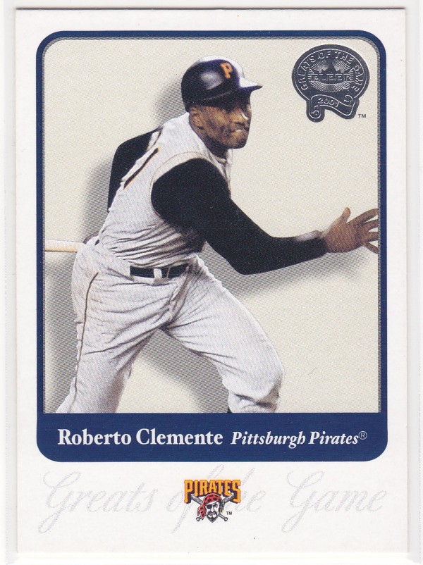2001 Greats of the Game #1 Roberto Clemente