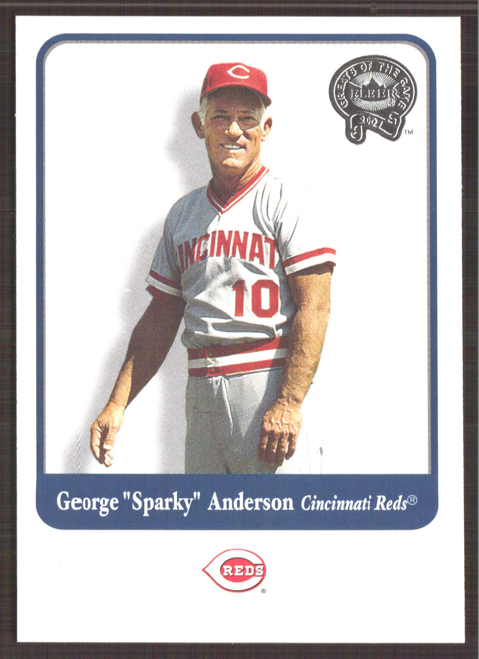 2001 Greats of the Game #2 George Anderson