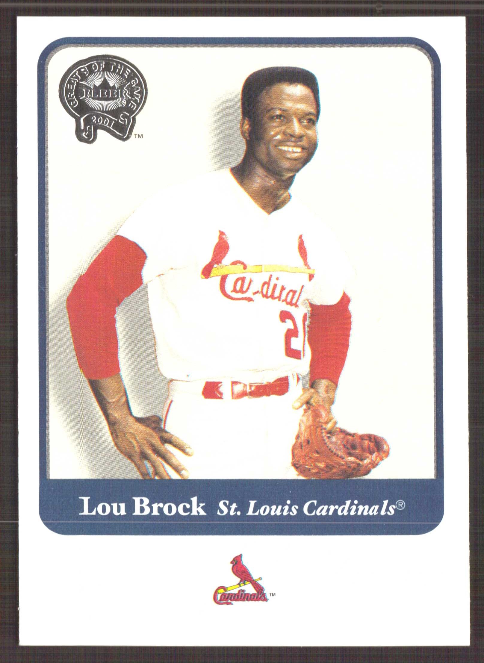 Lou Brock cards (1992-2024) Cardinals Cubs - You Choose