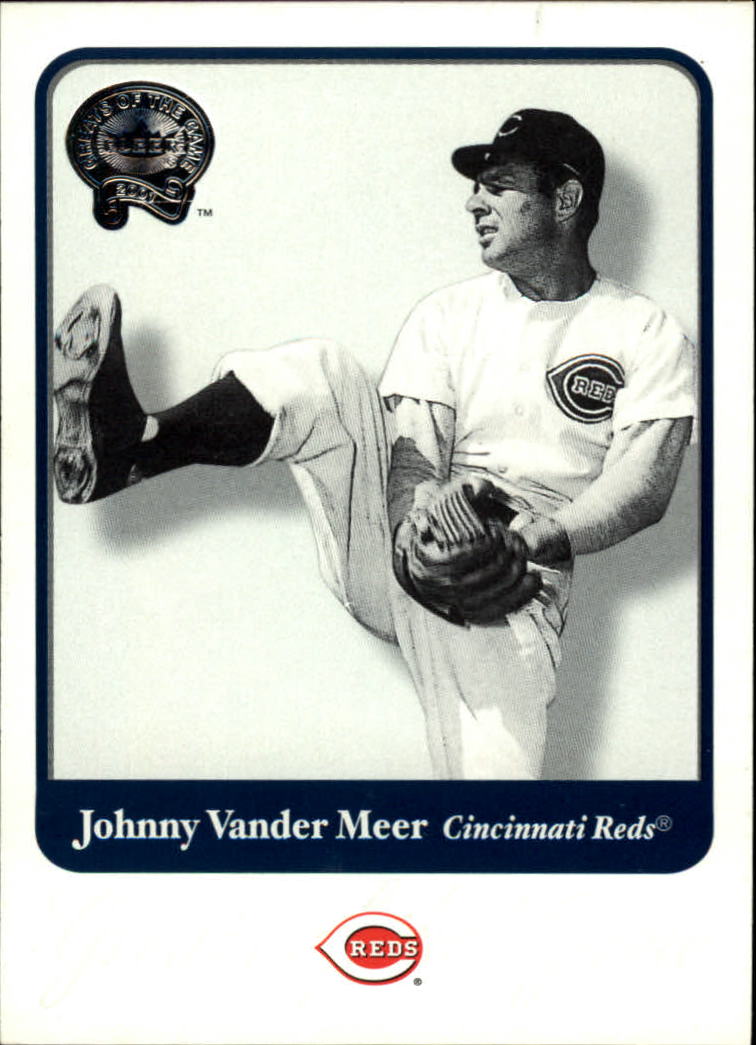 2001 Greats of the Game #10 Johnny VanderMeer