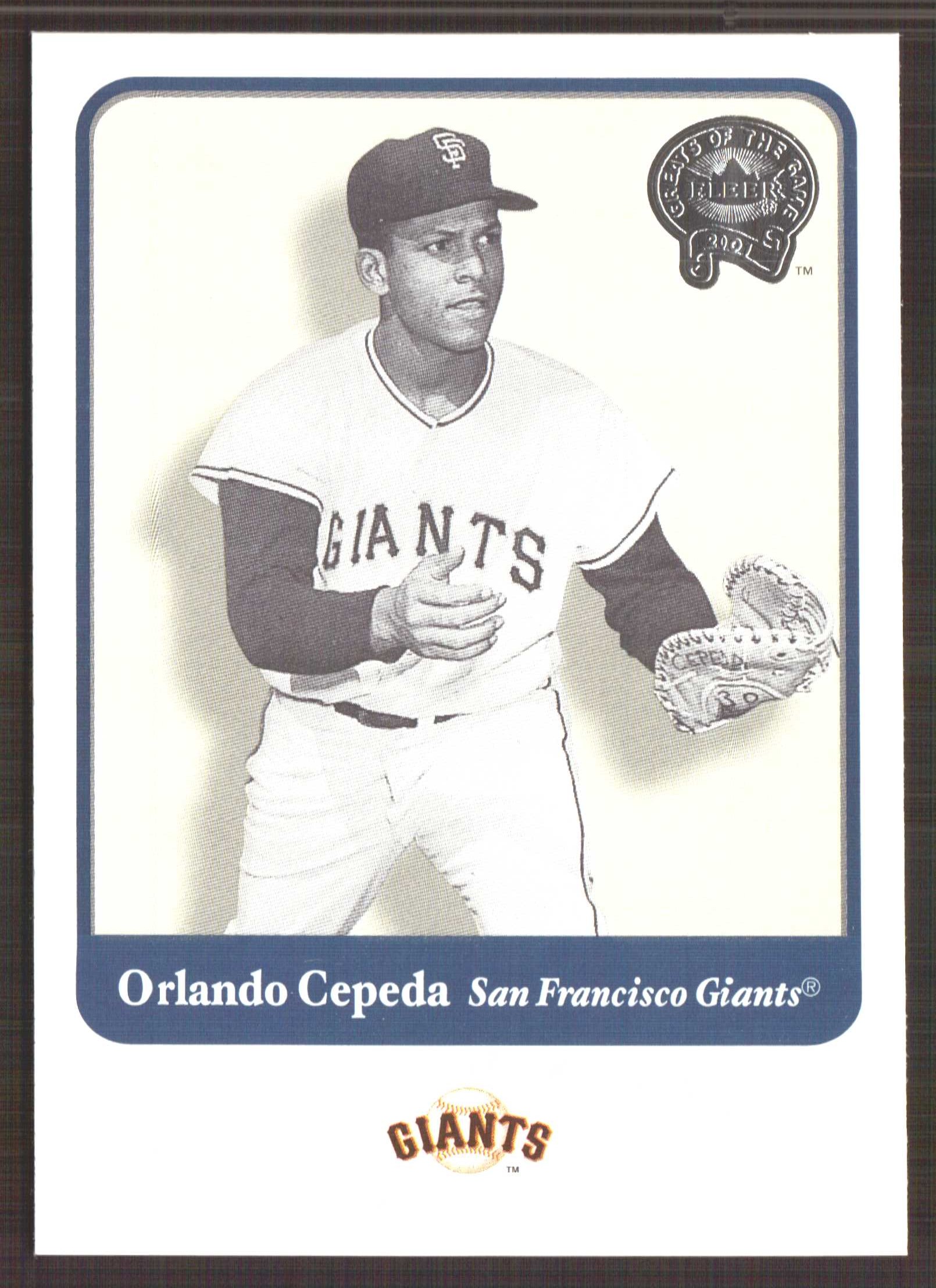 2001 Greats of the Game #13 Orlando Cepeda