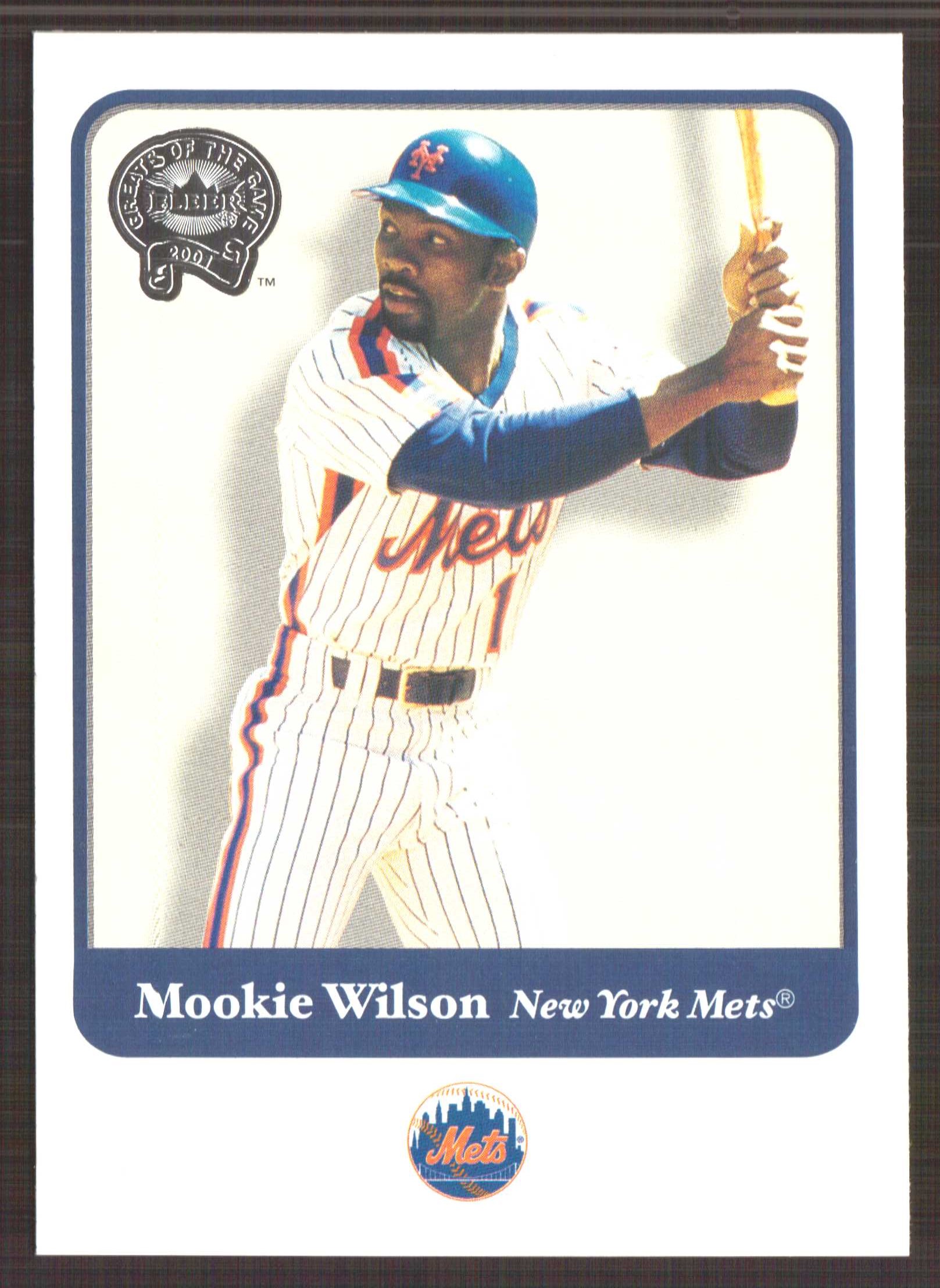2001 Greats of the Game #18 Mookie Wilson
