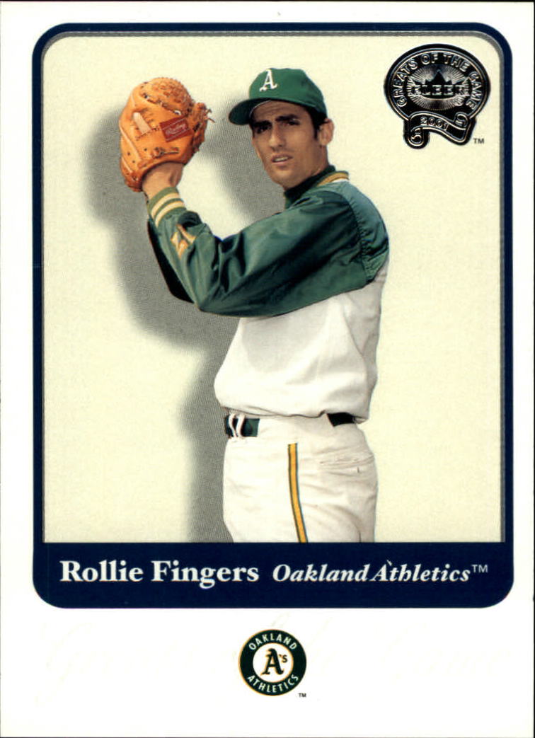 2001 Greats of the Game #21 Rollie Fingers