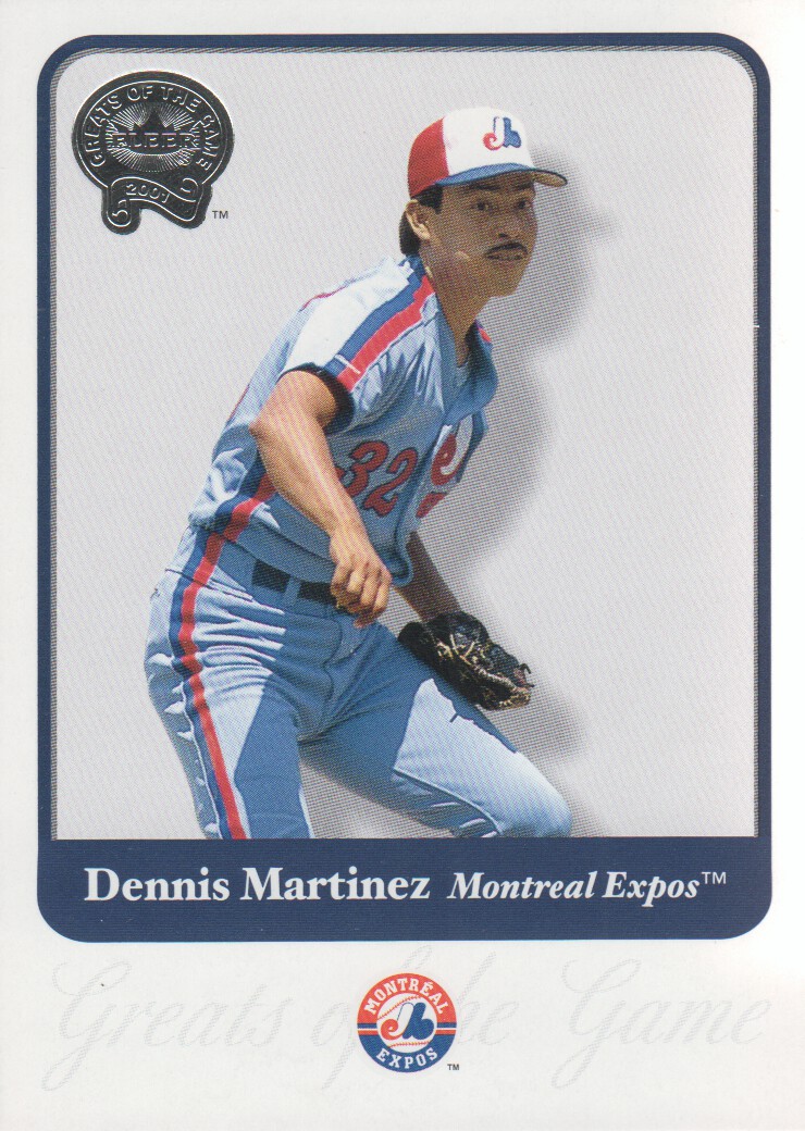 2001 Greats of the Game #29 Dennis Martinez