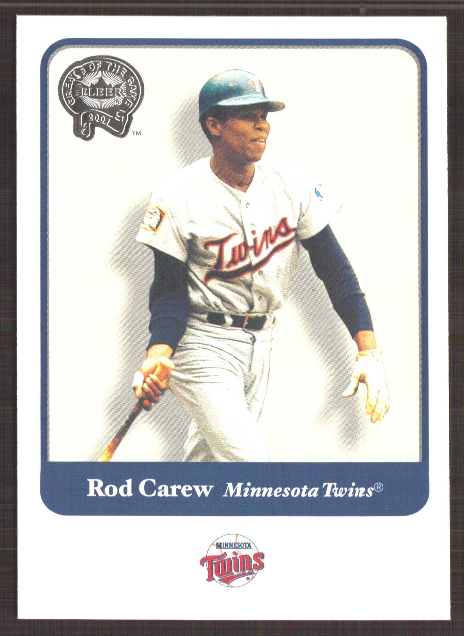 2001 Greats of the Game #35 Rod Carew