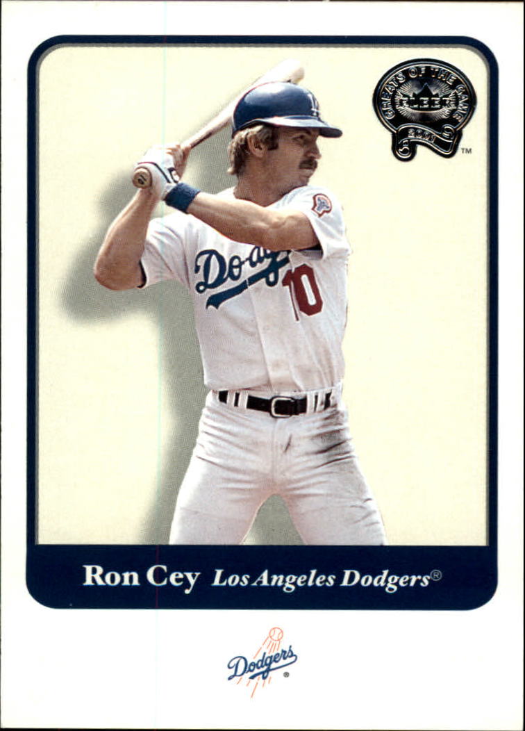 2001 Greats of the Game #37 Ron Cey