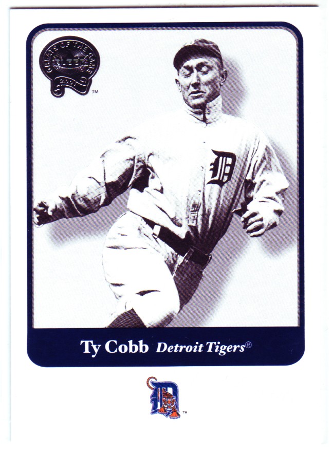 2001 Greats of the Game #40 Ty Cobb