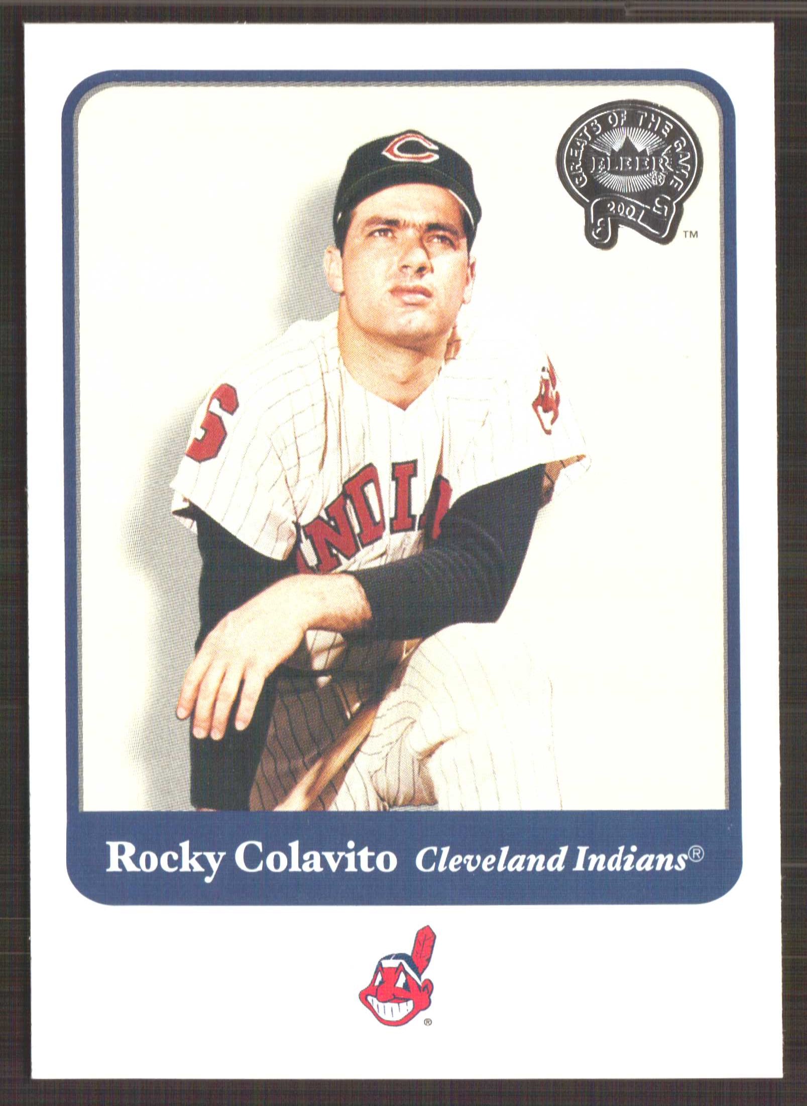 2001 Greats of the Game #41 Rocky Colavito