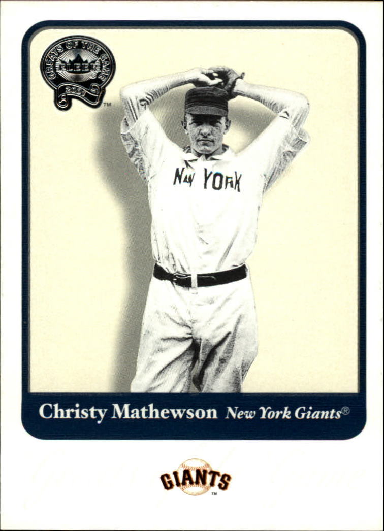 2001 Greats of the Game #48 Christy Mathewson