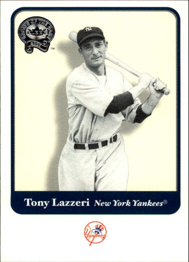 2001 Greats of the Game #49 Tony Lazzeri