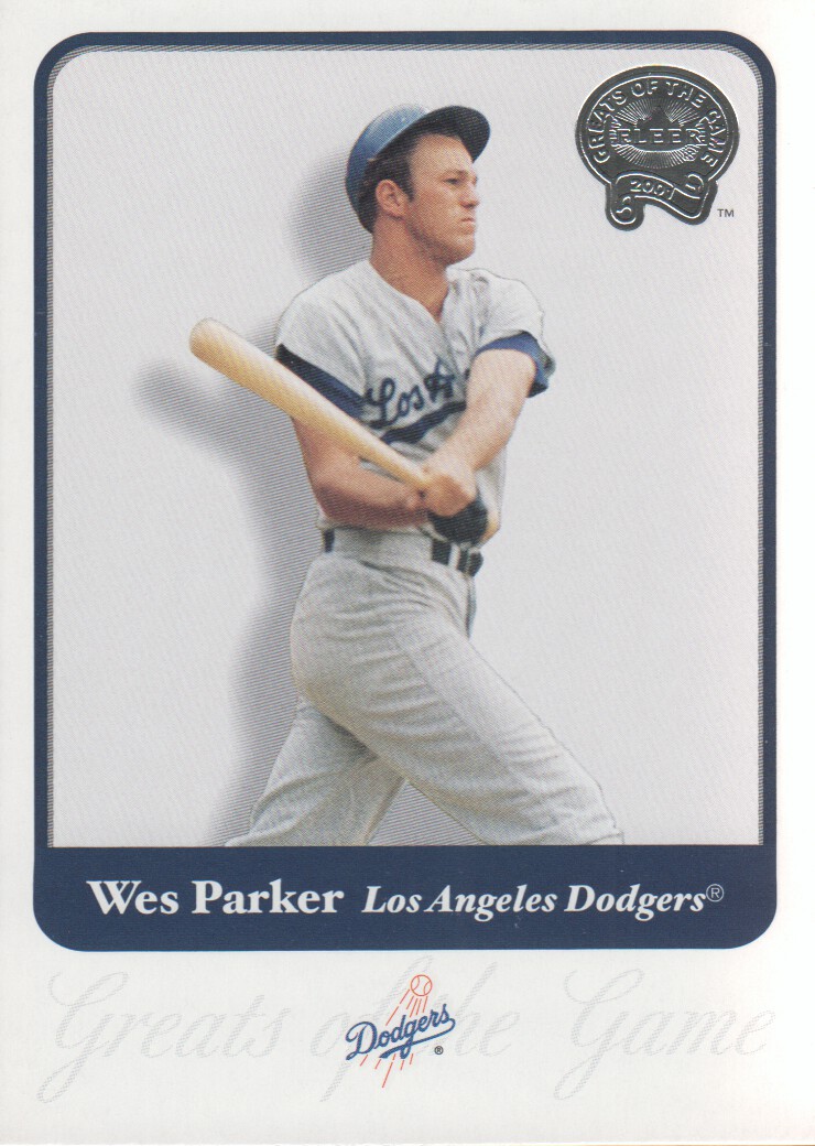 2001 Greats of the Game #56 Wes Parker