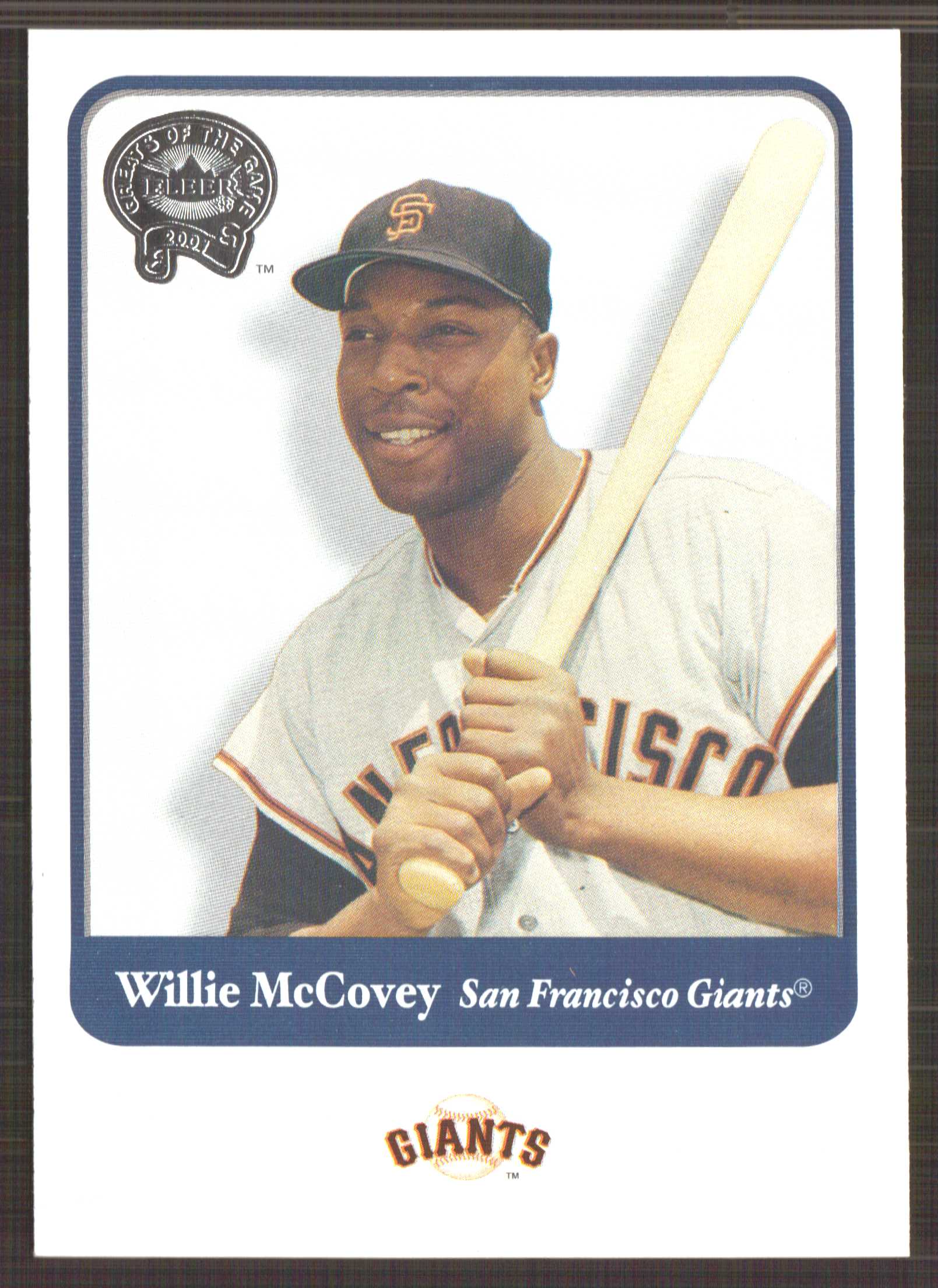 2001 Greats of the Game #63 Willie McCovey