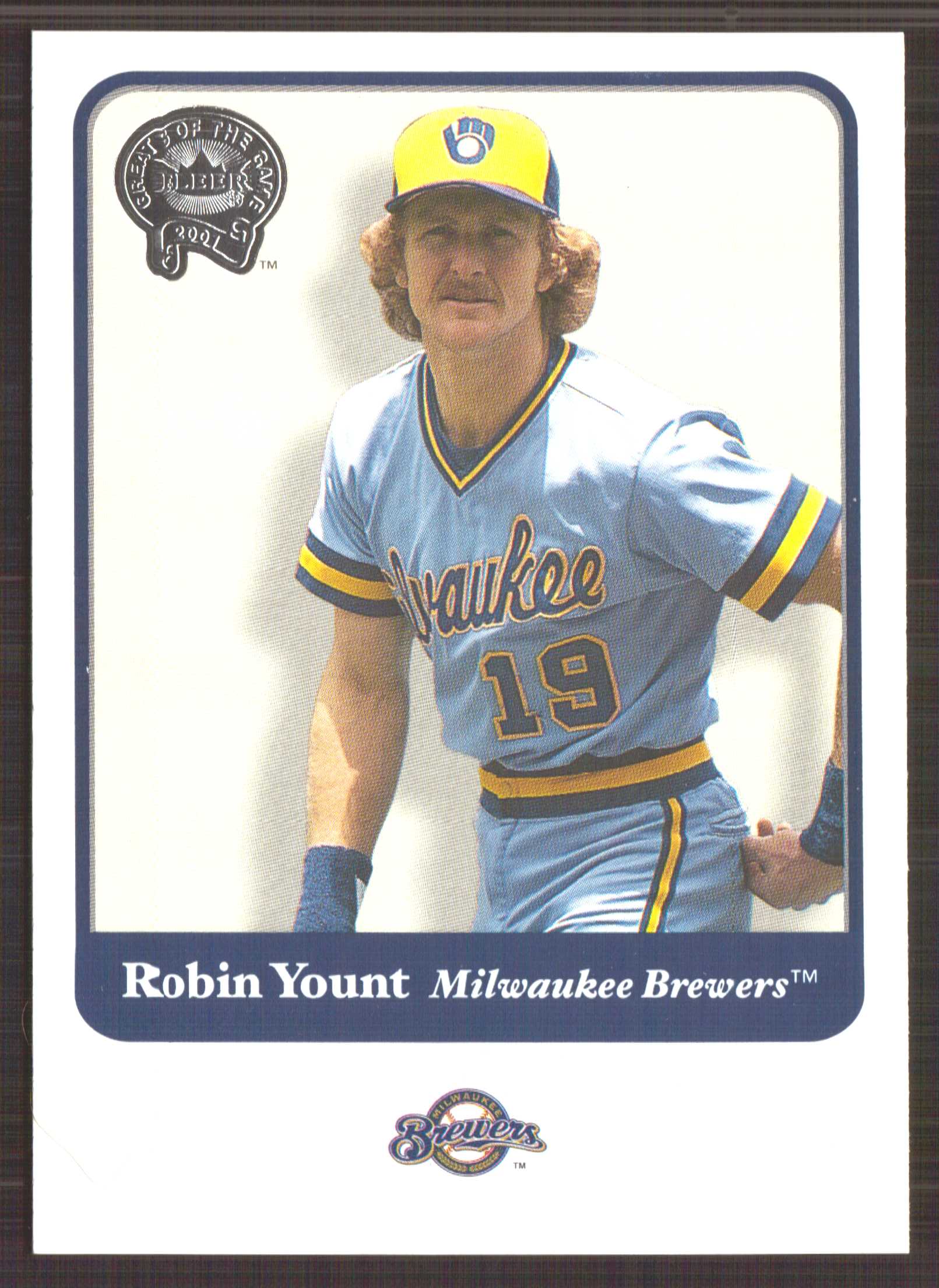 2001 Greats of the Game #83 Robin Yount