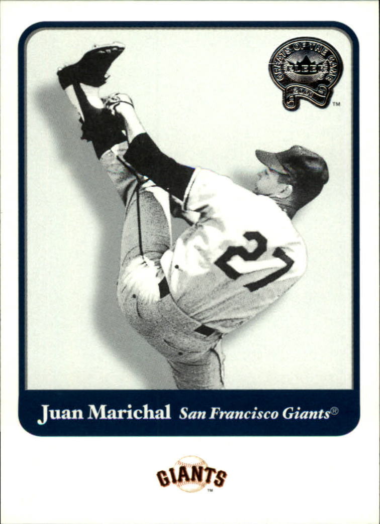 2001 Greats of the Game #88 Juan Marichal