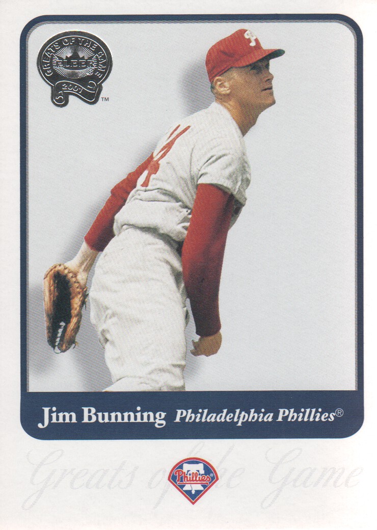 2001 Greats of the Game #92 Jim Bunning