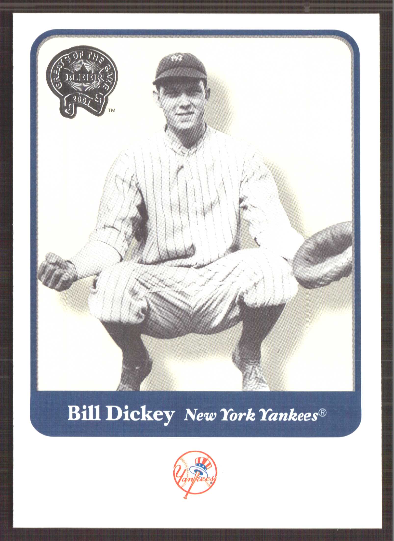 2001 Greats of the Game #96 Bill Dickey
