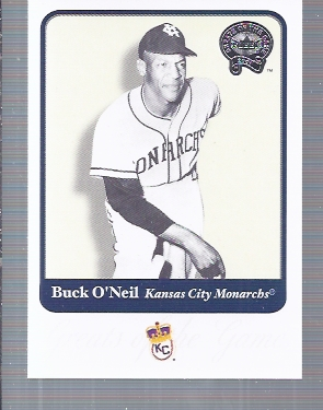 2001 Greats of the Game #119 Buck O'Neil