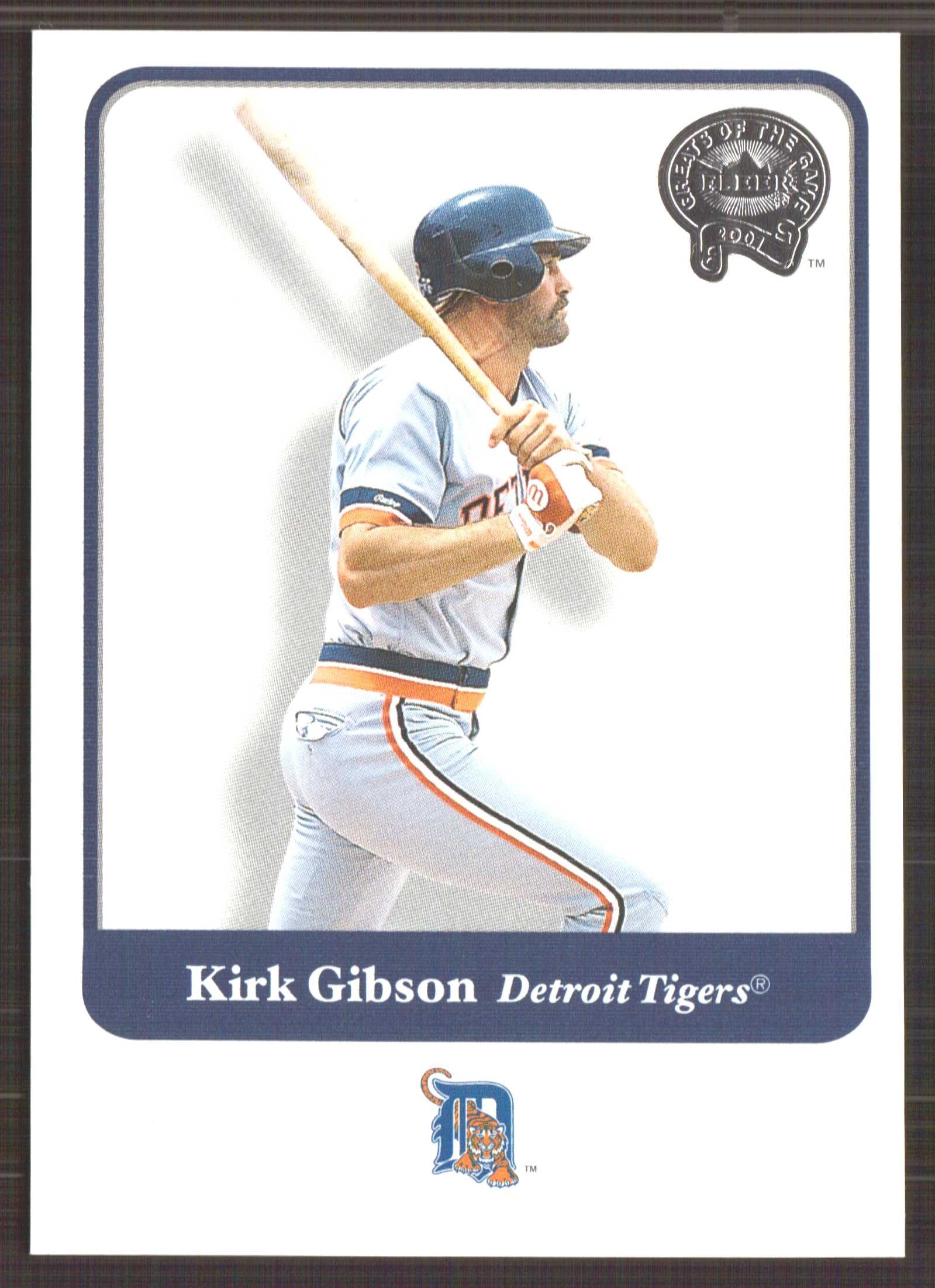 2001 Greats of the Game #122 Kirk Gibson