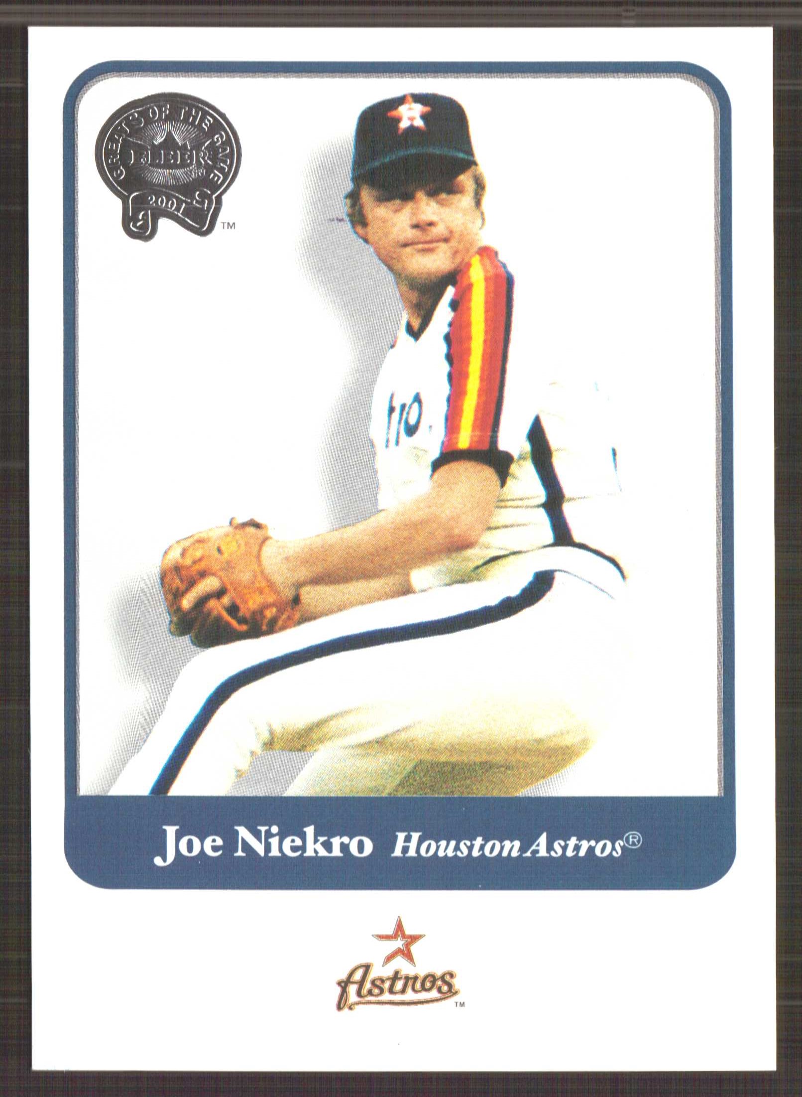 2001 Greats of the Game #128 Joe Niekro