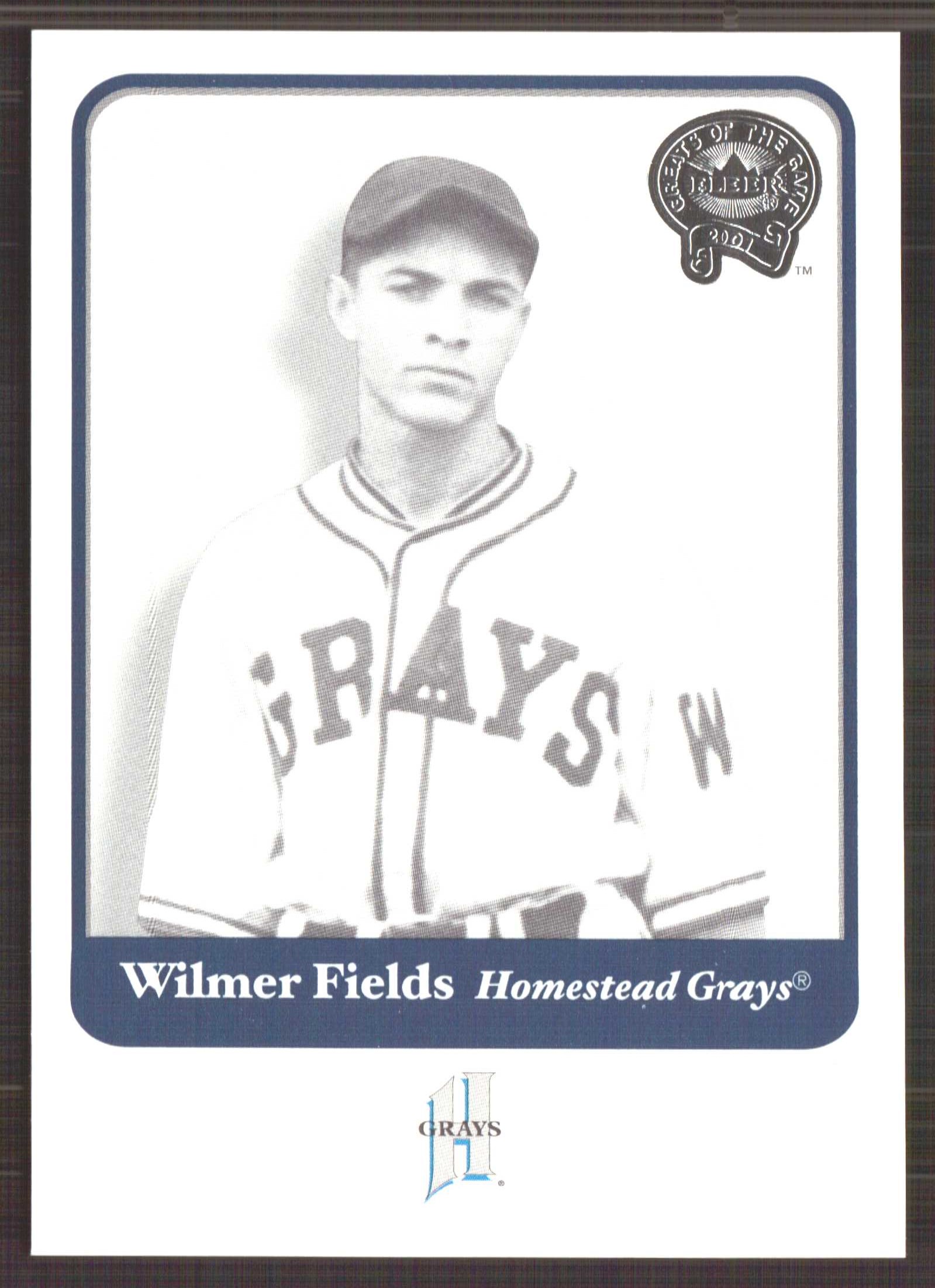 2001 Greats of the Game #131 Wilmer Fields