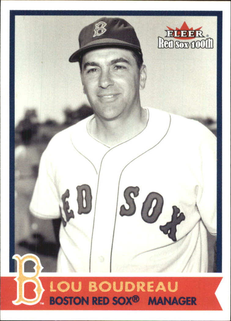 2001 Fleer Red Sox 100th #70 Lou Boudreau MGR