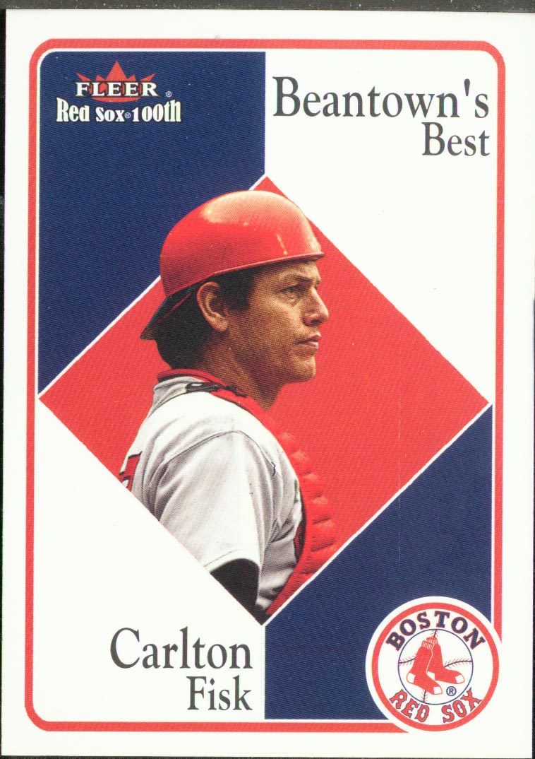 2001 Fleer Red Sox 100th #79 Carlton Fisk BB