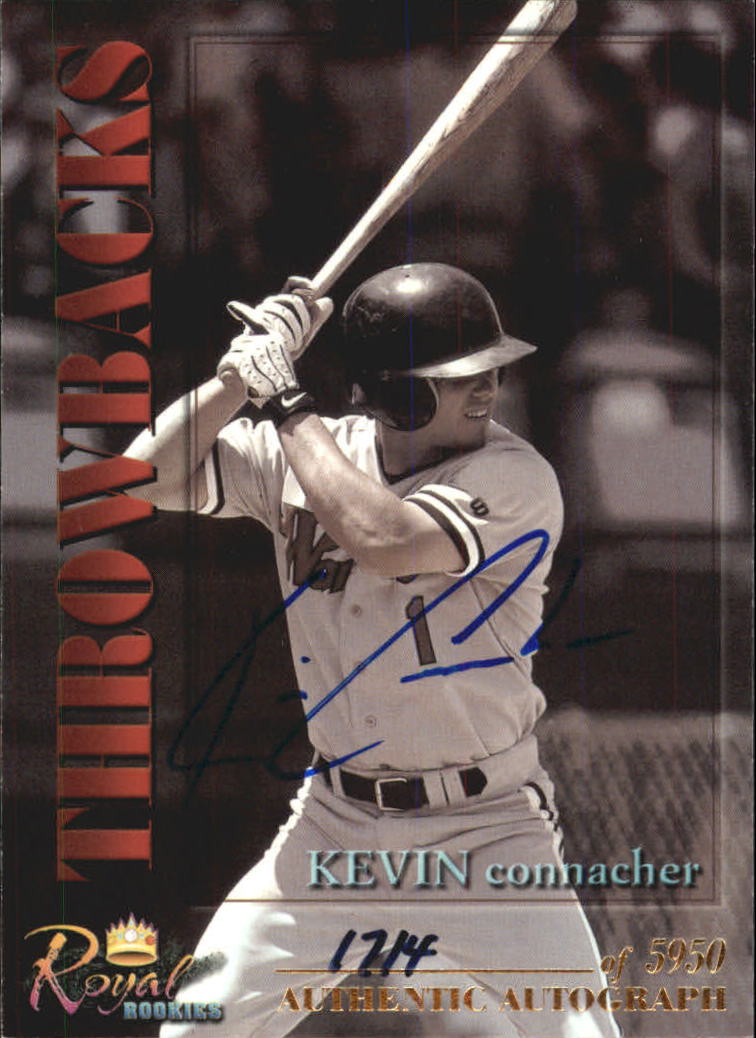 2001 Royal Rookies Autographs #9 Kevin Connacher