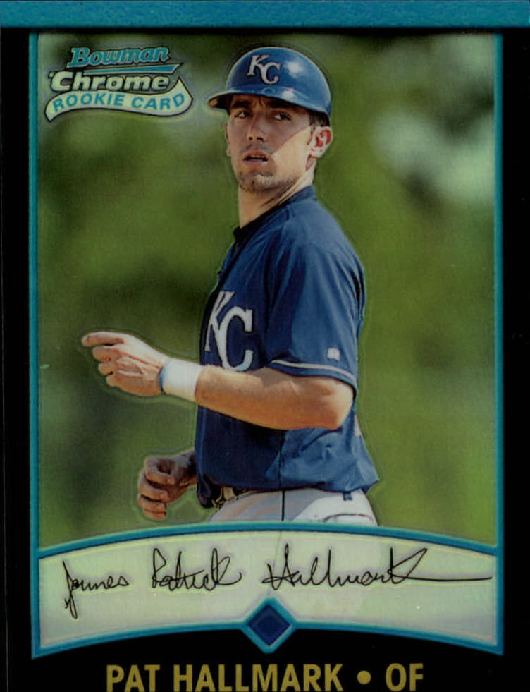 2001 Bowman Chrome #325 Pat Hallmark RC