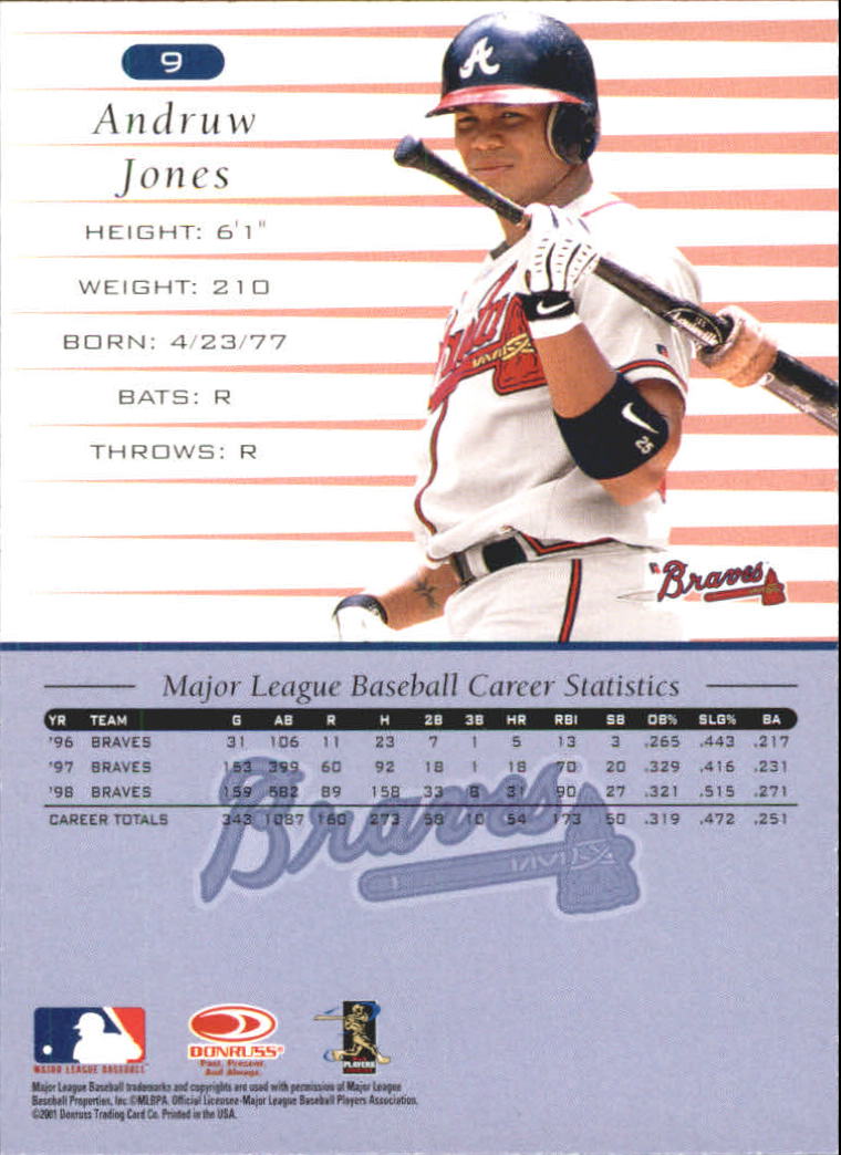 A8497- 2001 Donruss Baseball Karten 1-150 + Einsätze -du Pick- 15 + Free US - Bild 299 von 398