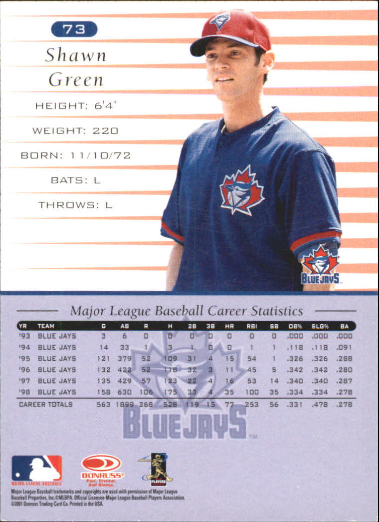 A8497- 2001 Donruss Baseball Karten 1-150 + Einsätze -du Pick- 15 + Free US - Bild 365 von 398