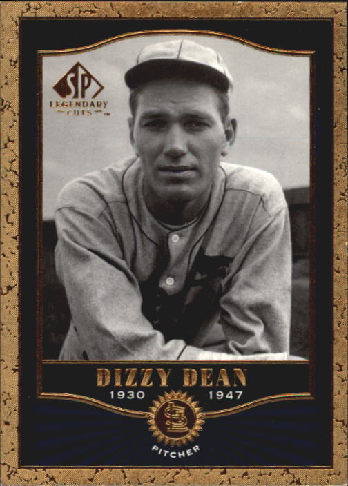 2001 SP Legendary Cuts #12 Dizzy Dean