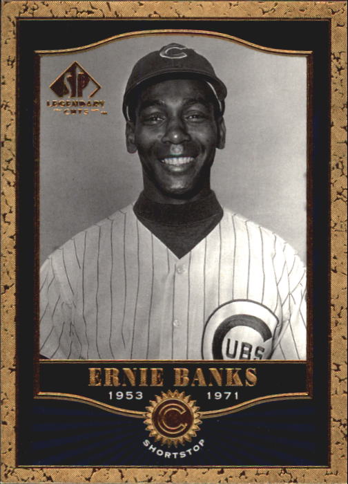 2001 SP Legendary Cuts #25 Ernie Banks