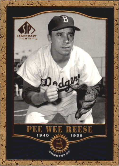 2001 SP Legendary Cuts #31 Pee Wee Reese